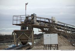 Photo Textures of  Gravel Mining Machine